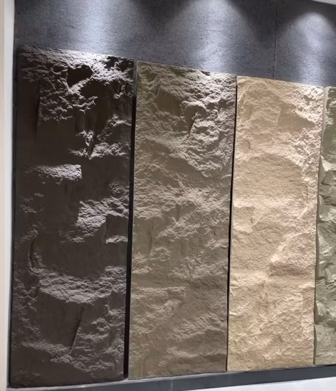 Dekorative Wandpaneele aus Kunststeinfurnier, PU-Kulturstein, hergestellt in China, PU-Wandstein